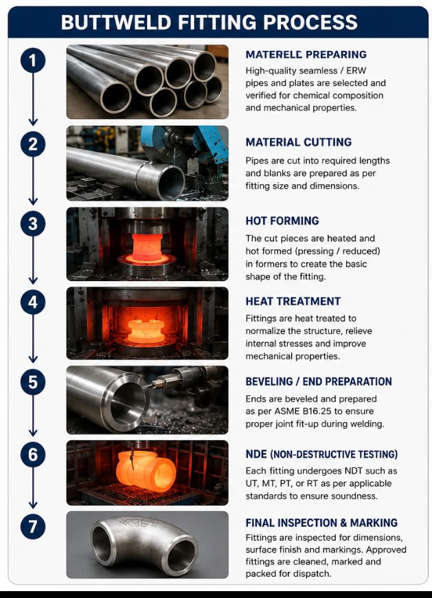 Buttweld Fitting Process