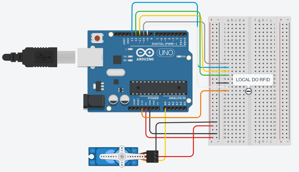 Arduino nano Simulation