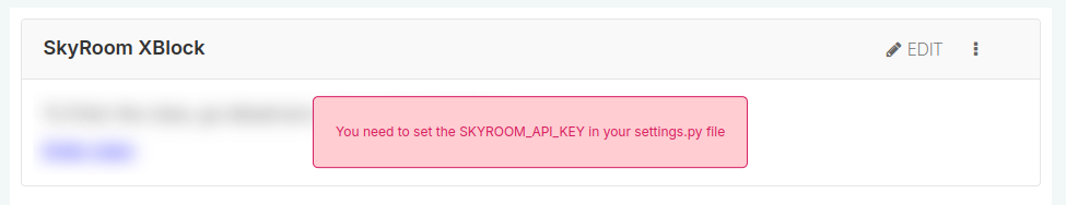 Skyroom XBlock