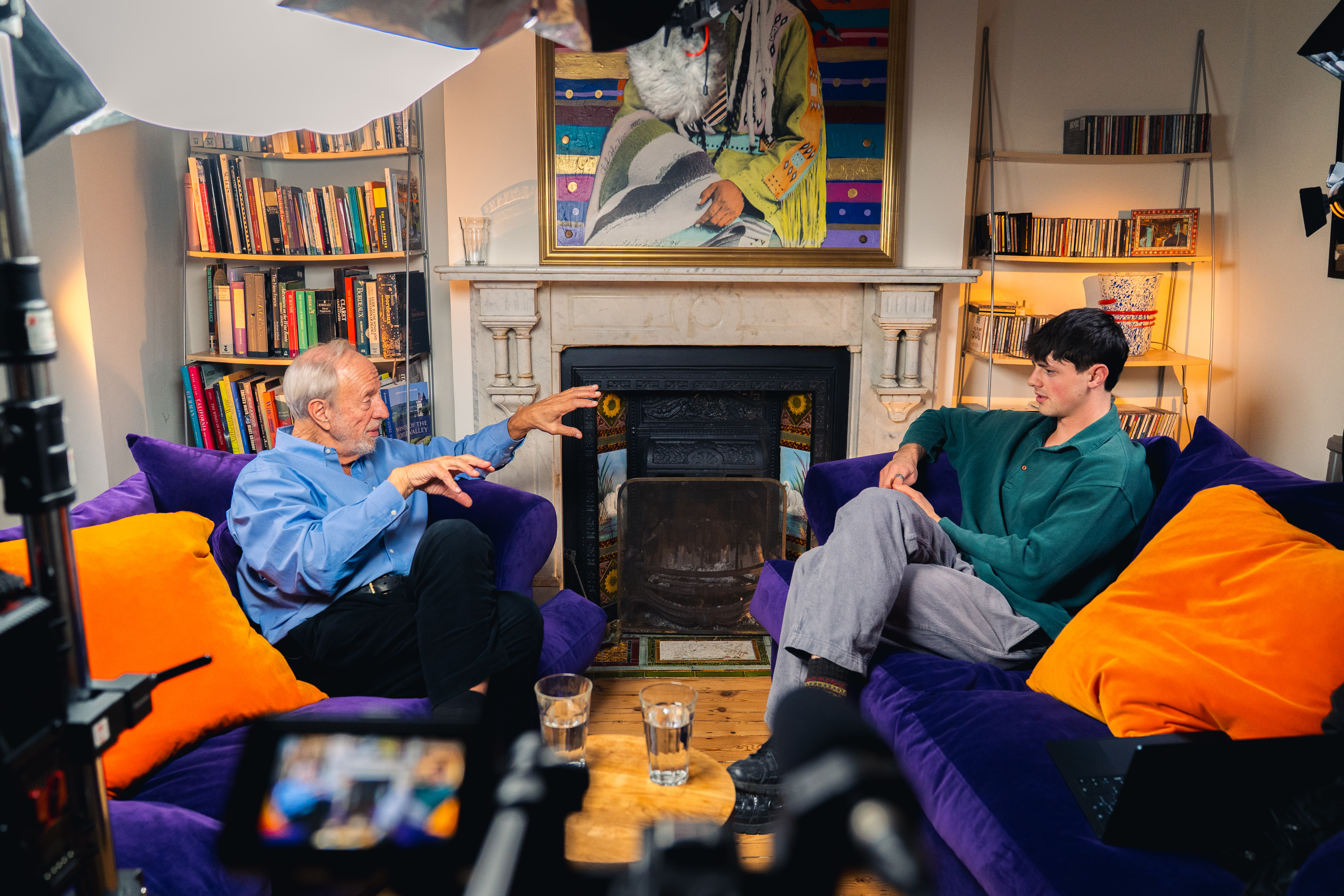 Eddie in conversation with Prof Robert Plomin