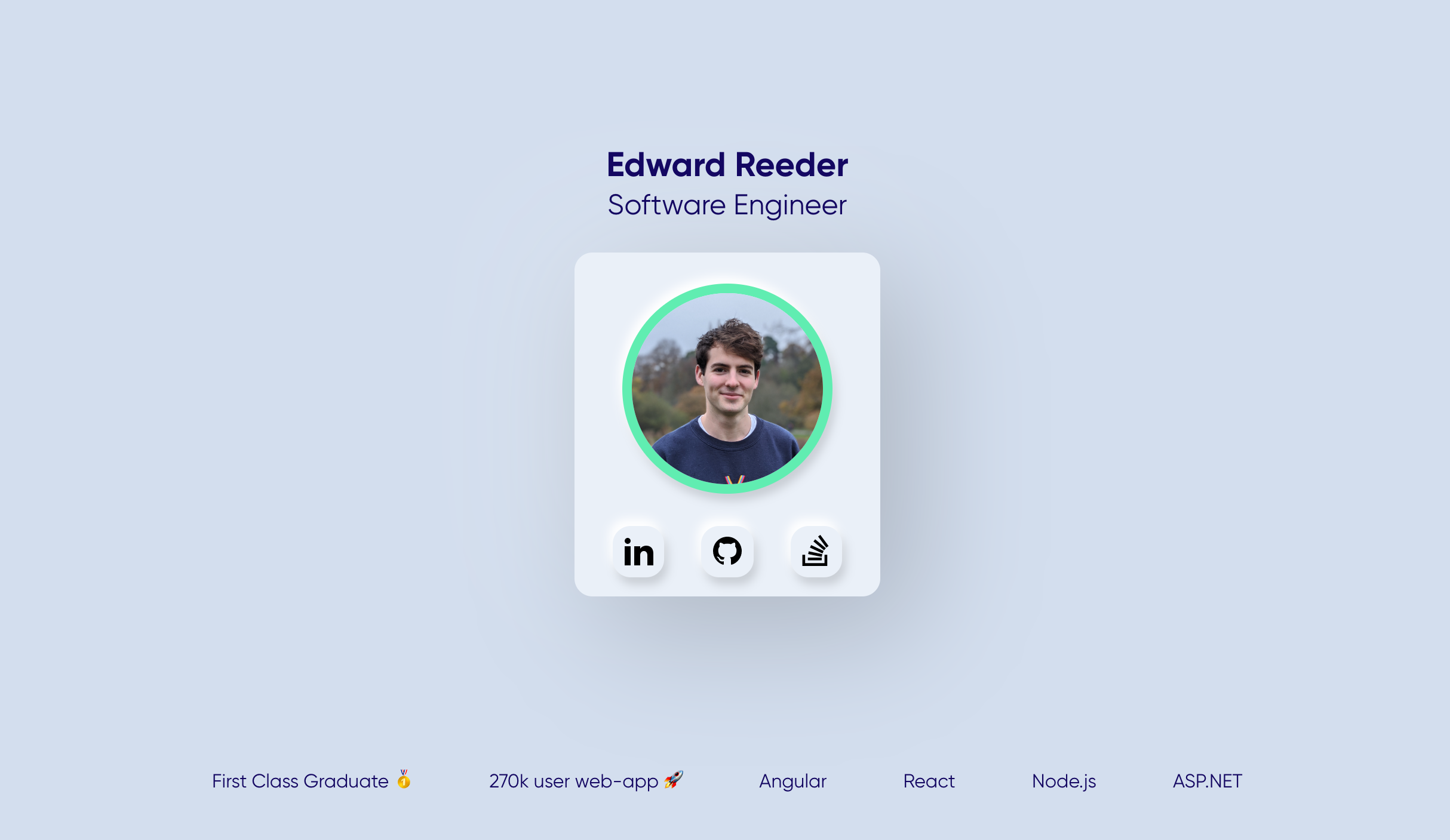 GitHub - eddireeder/personal-website: Personal portfolio website built ...