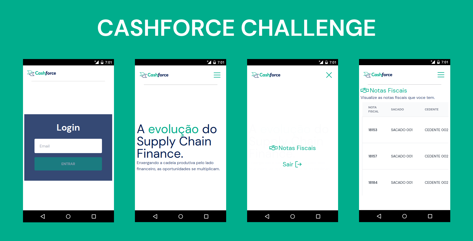 CASHFORCE CHALLENGE