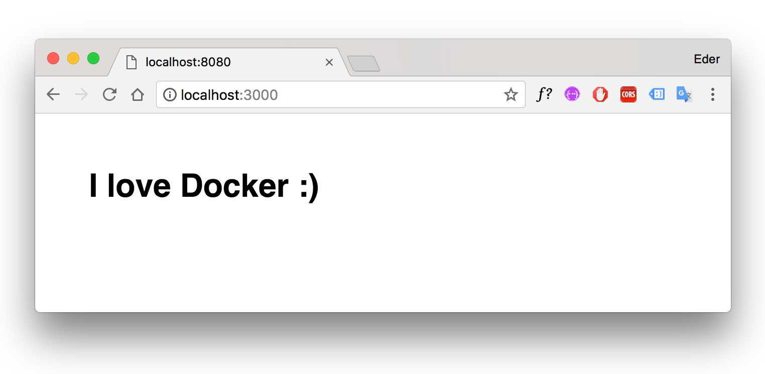 I love Docker