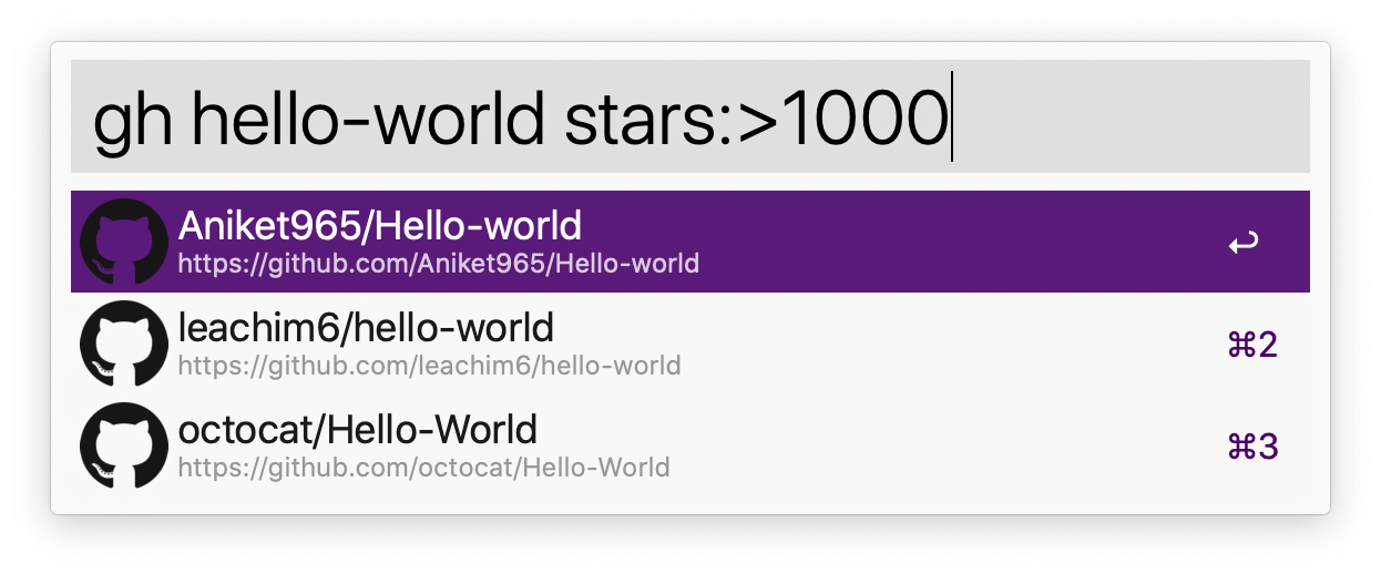 gh hello-world stars:>1000