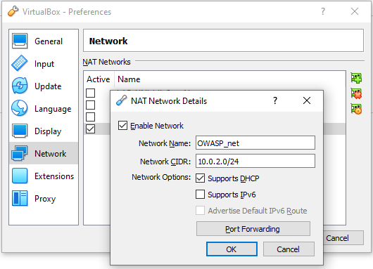 NAT network