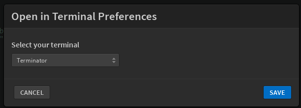Preferences UI