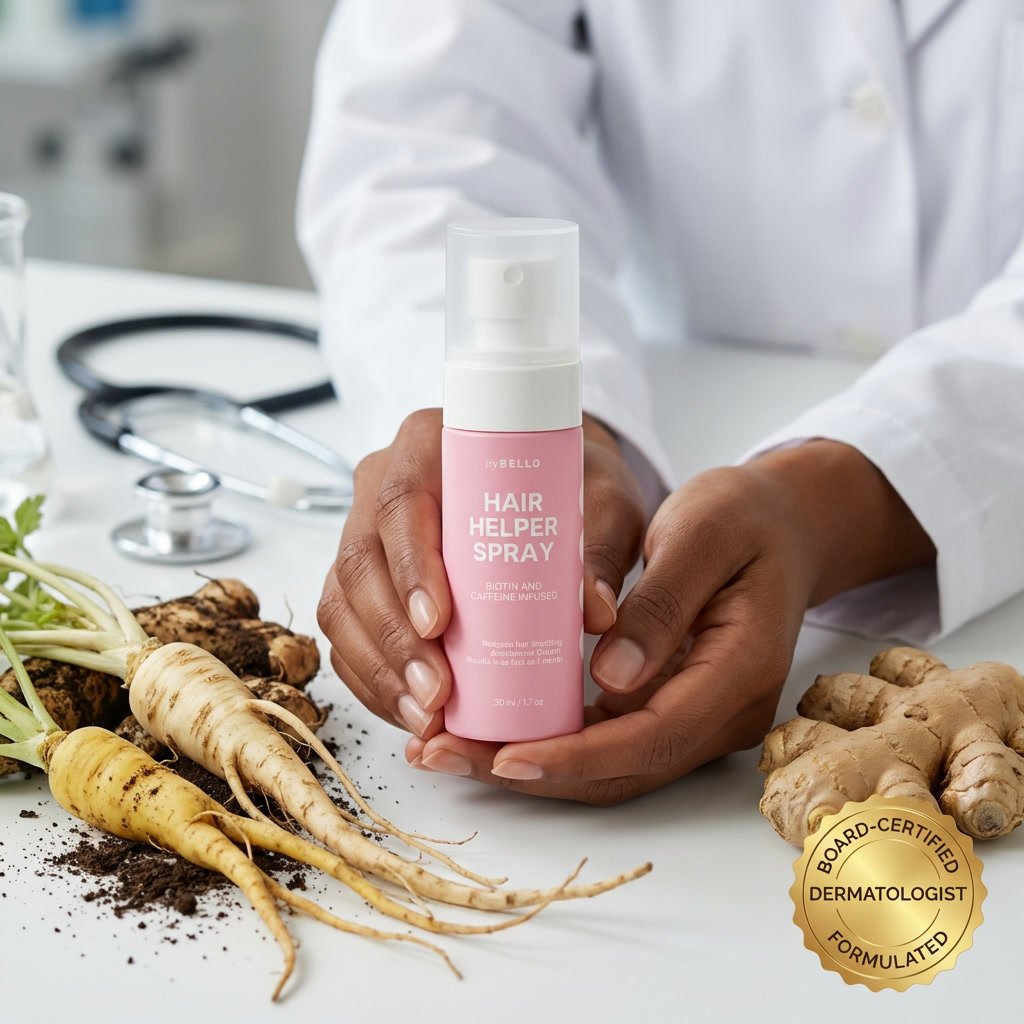 Hair Helper Spray with Angelica, Sophora, and Ginger roots