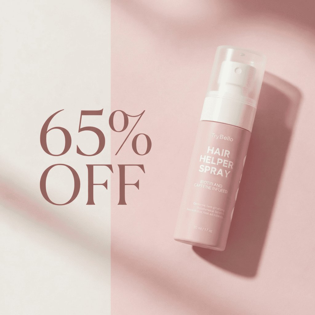 65% OFF TryBello Hair Helper Spray