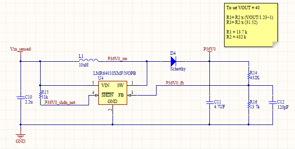 Schematics of the Step-Up stage