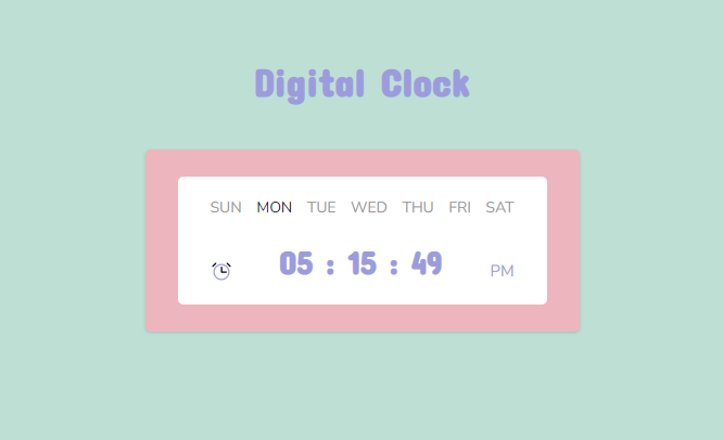 digital clock