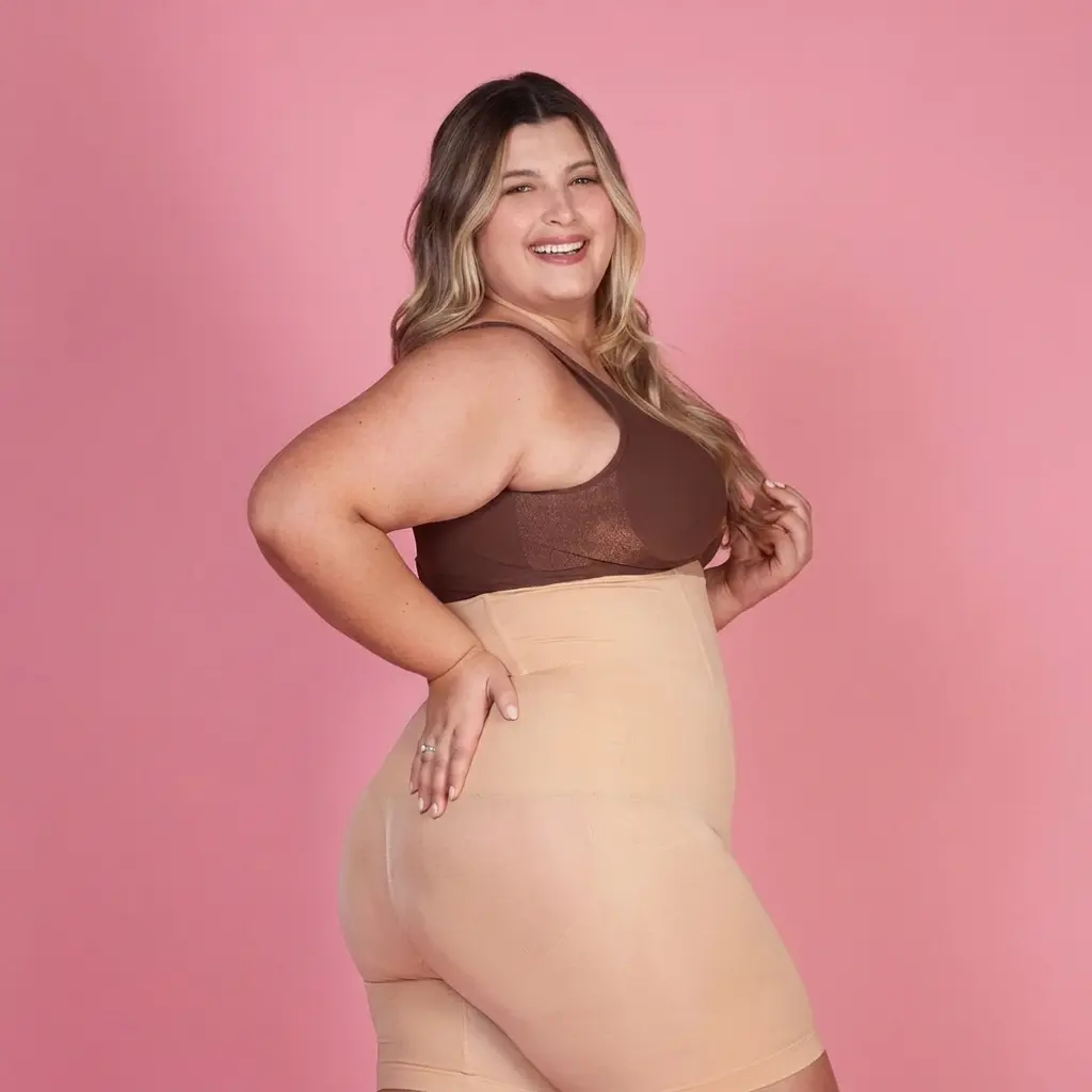 Short Cinta Modelador - Vista Lateral