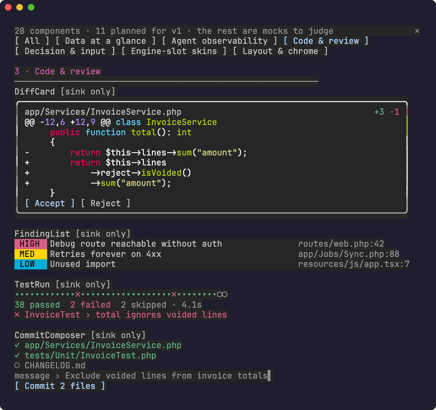 Code & review