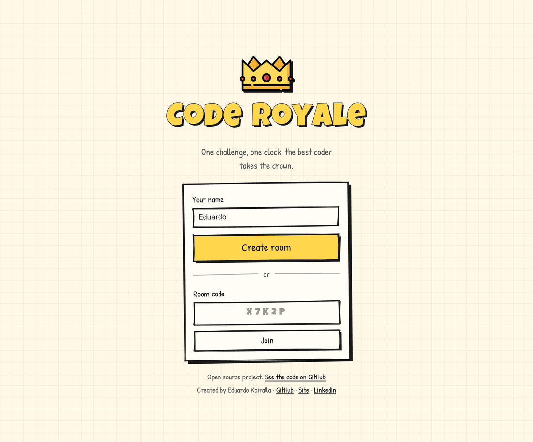 A match of Code Royale