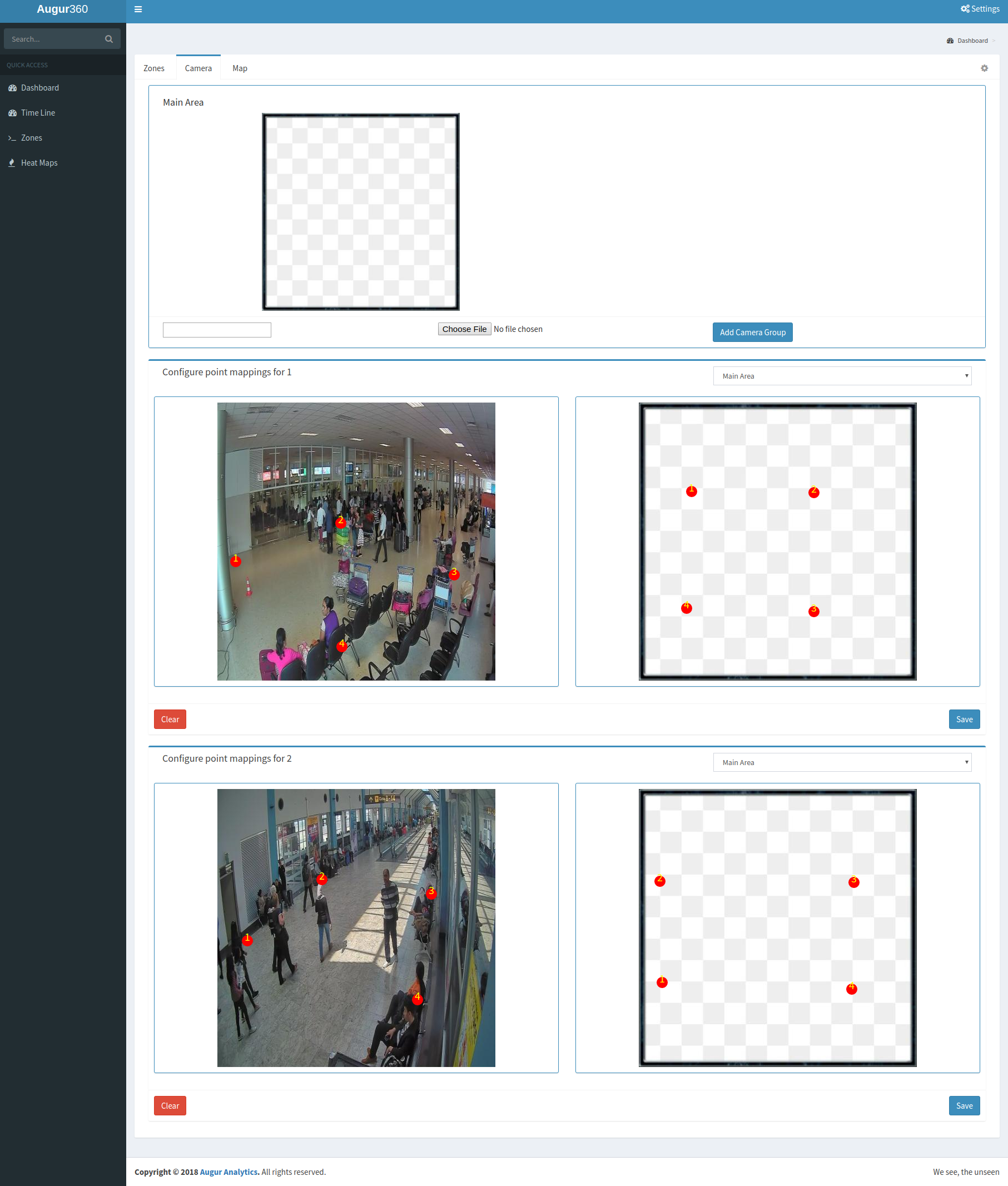 Point Mapping Configuration