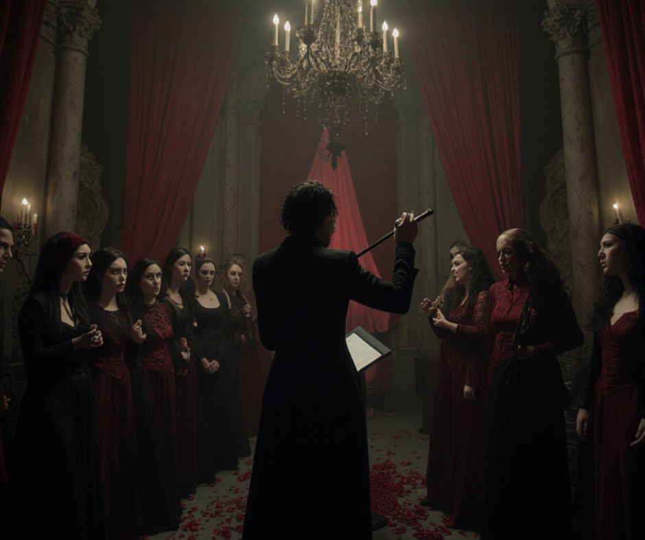 Orchestra performing