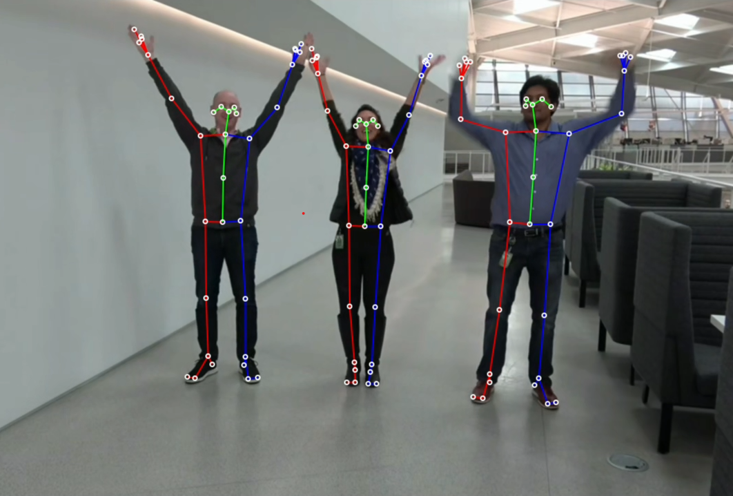 Bodypose 3D sample output