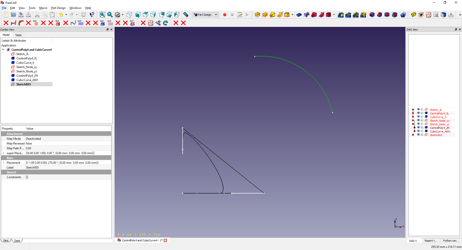 _16 a sketch of an arc of circle SUBTENDING 90 degrees