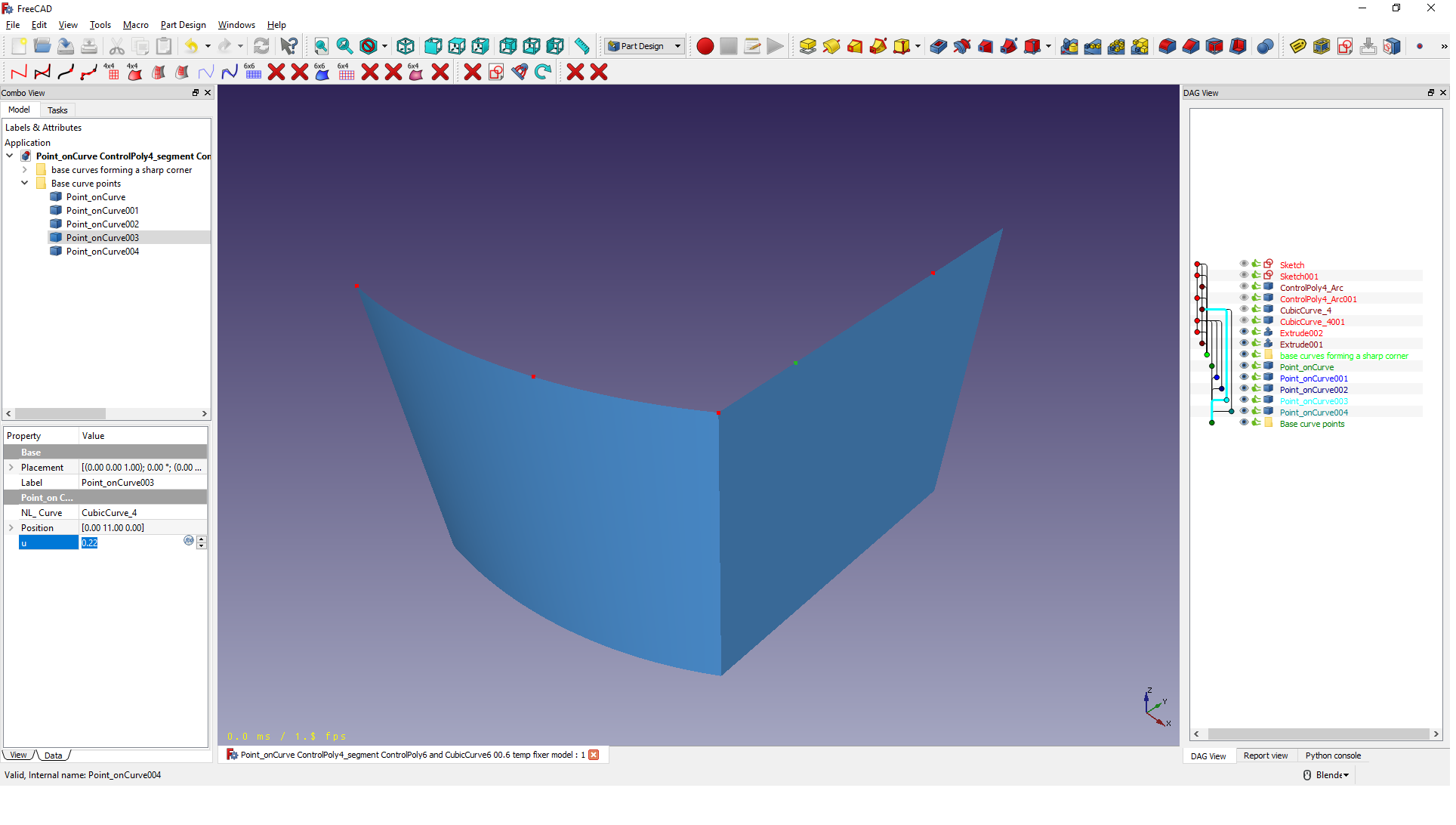 Point_onCurve ControlPoly4_segment ControlPoly6 and CubicCurve6 14