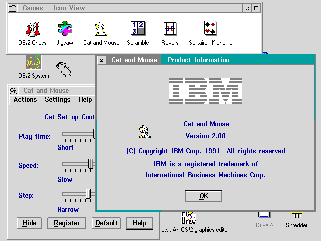 Cat and Mouse for OS/2