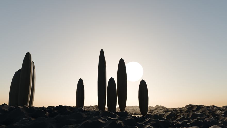 Procedural worlds / Blender