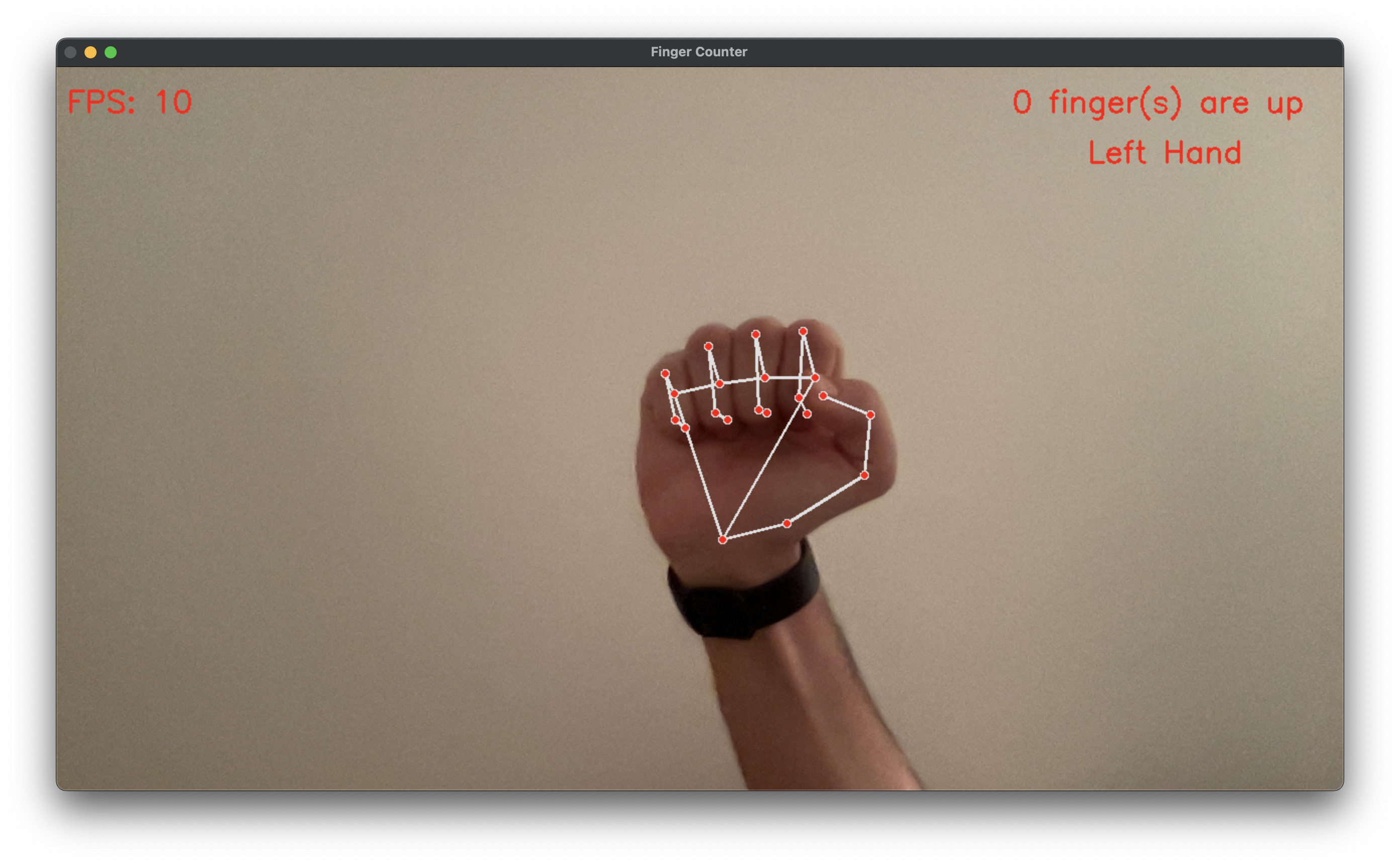 Screenshot 2 - Left Hand with No Fingers