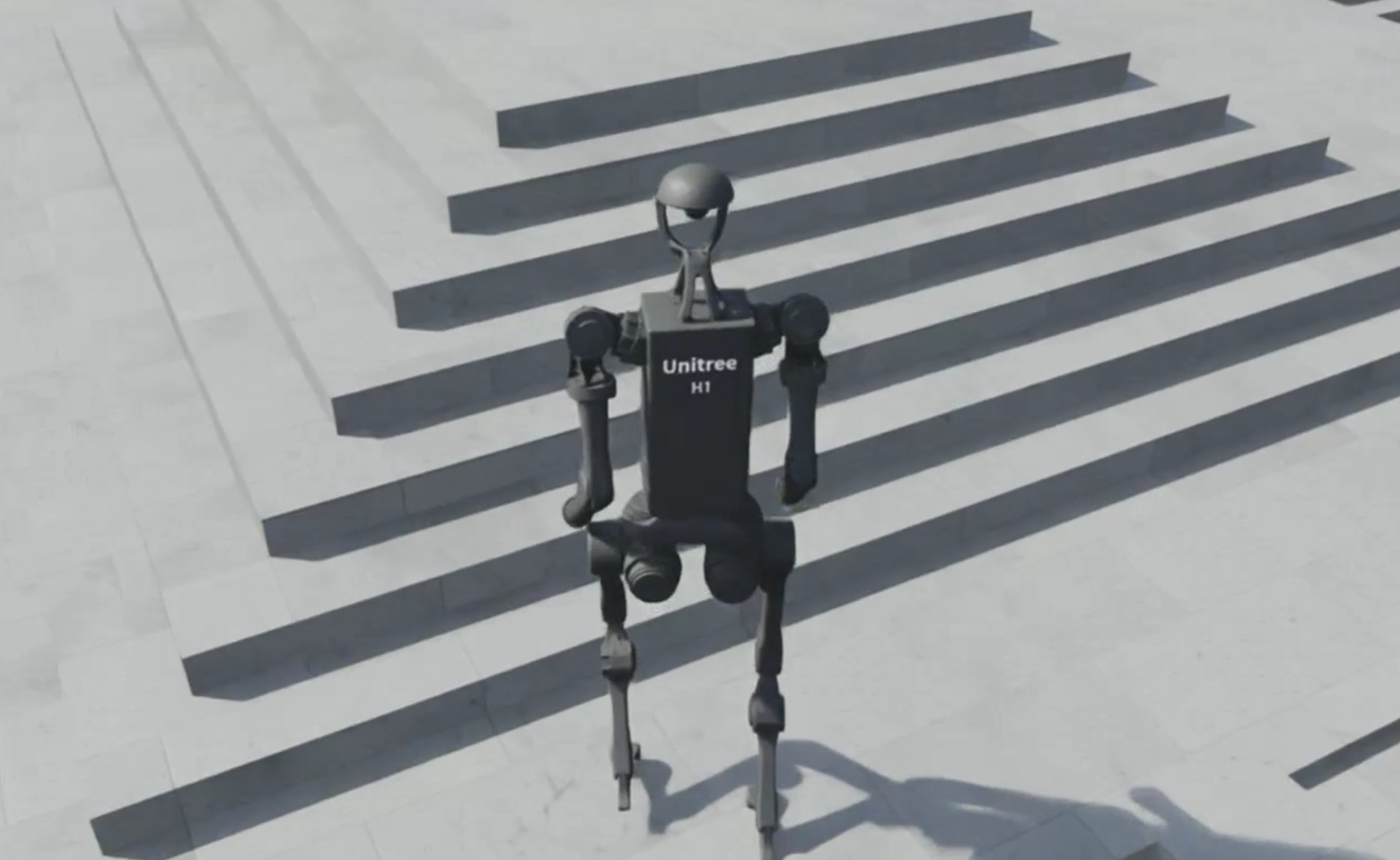 Unitree H1 Humanoid Locomotion Isaac Lab