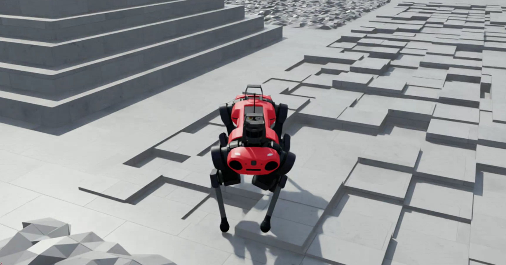 Quadruped Locomotion Isaac Lab
