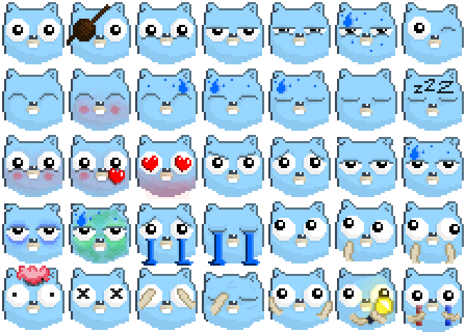 Gophers Spritesheet