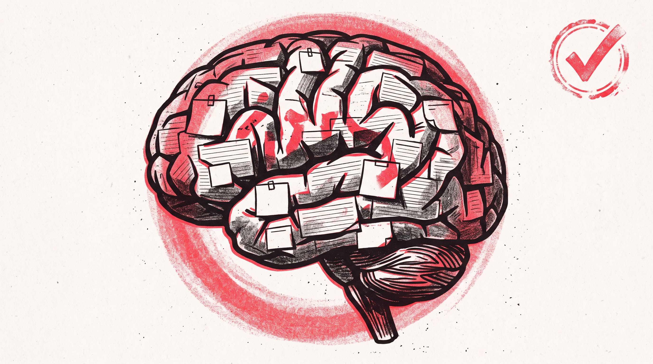 mozg — a brain assembled from notes, stamped with a passing grade