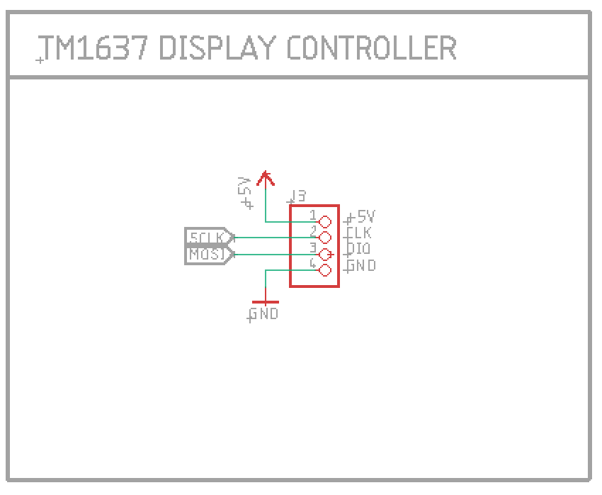 TM1637-based display controller