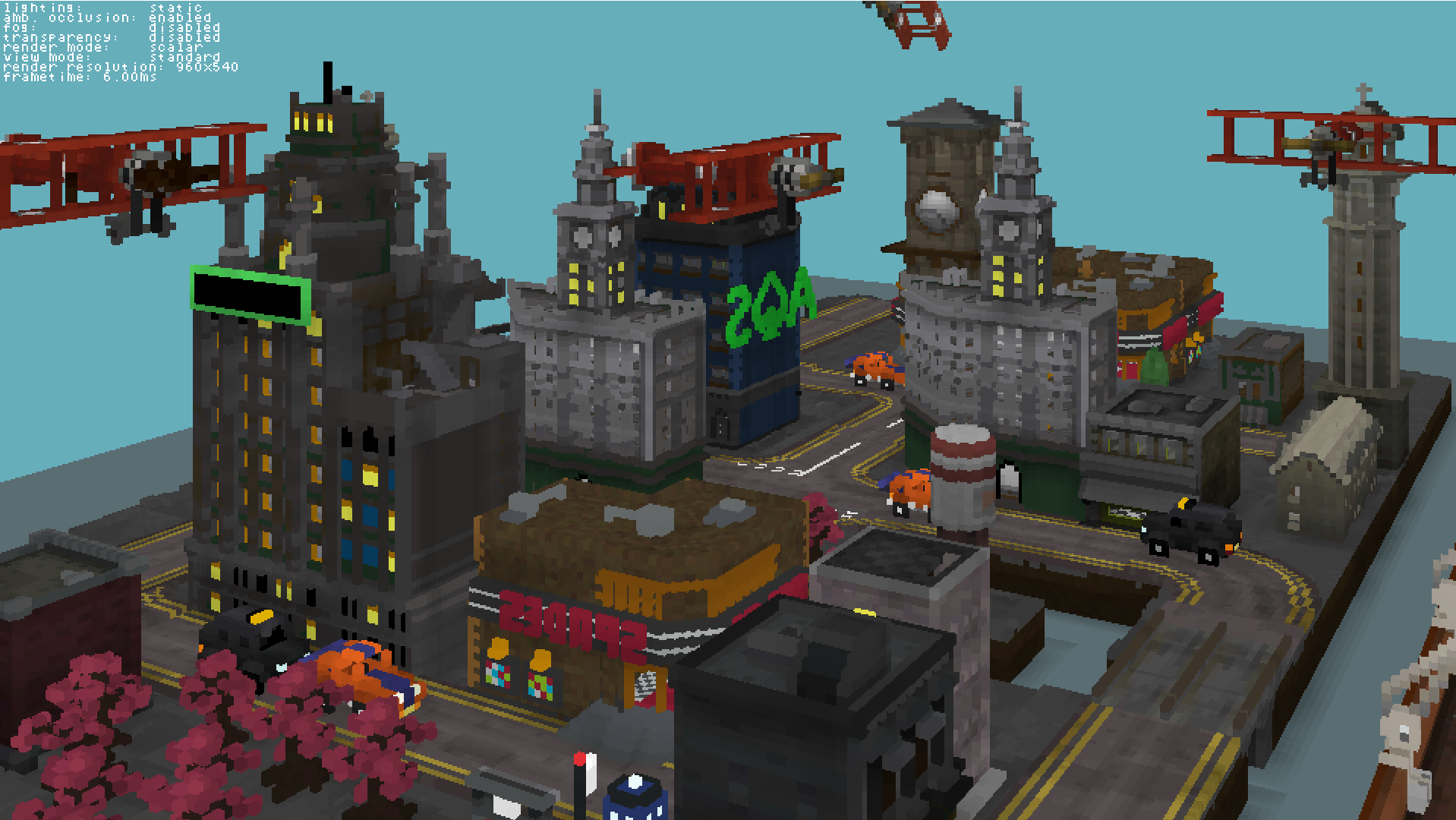 Voxel city