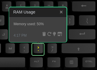 RAM Usage on a Das Keybaord Q