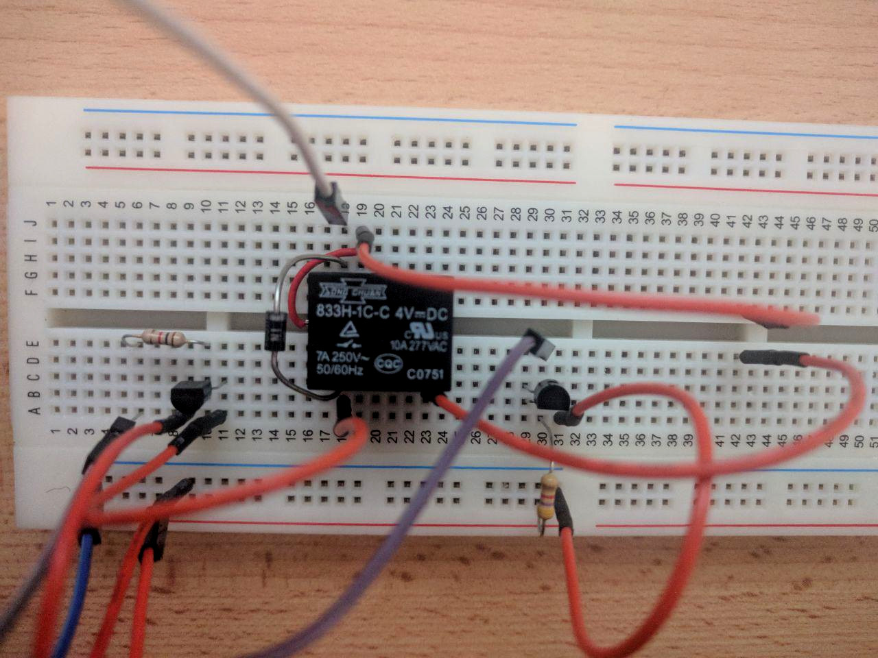 Breadboard Closeup