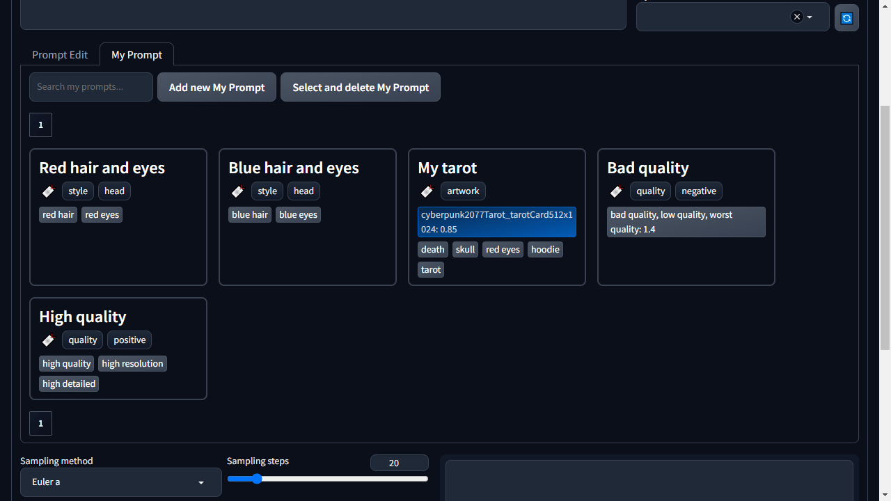 Image - My Prompt Overview