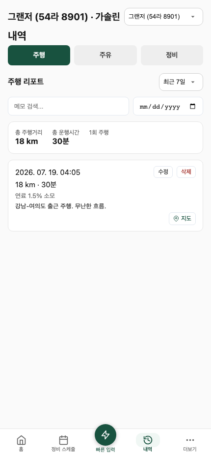 내역 (내연차)