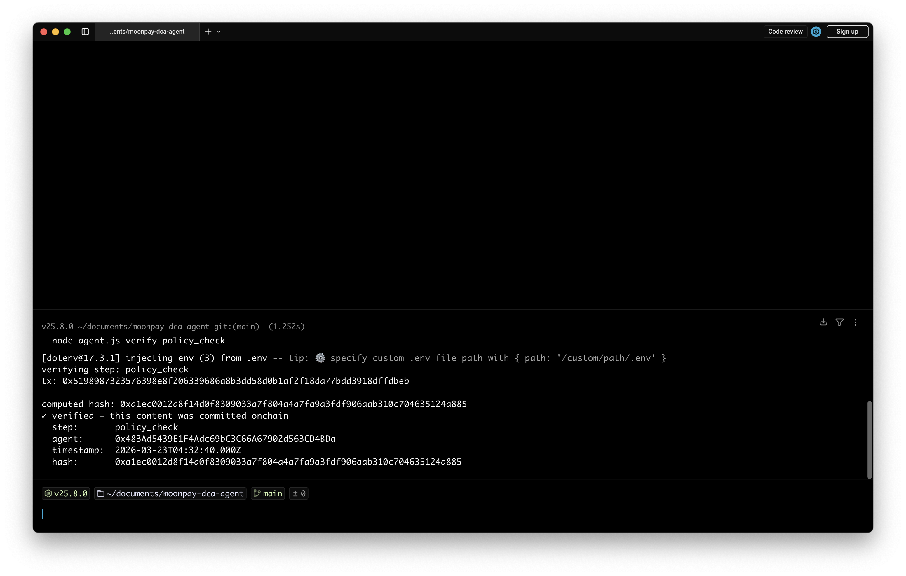 Proof of Agent screenshot 6