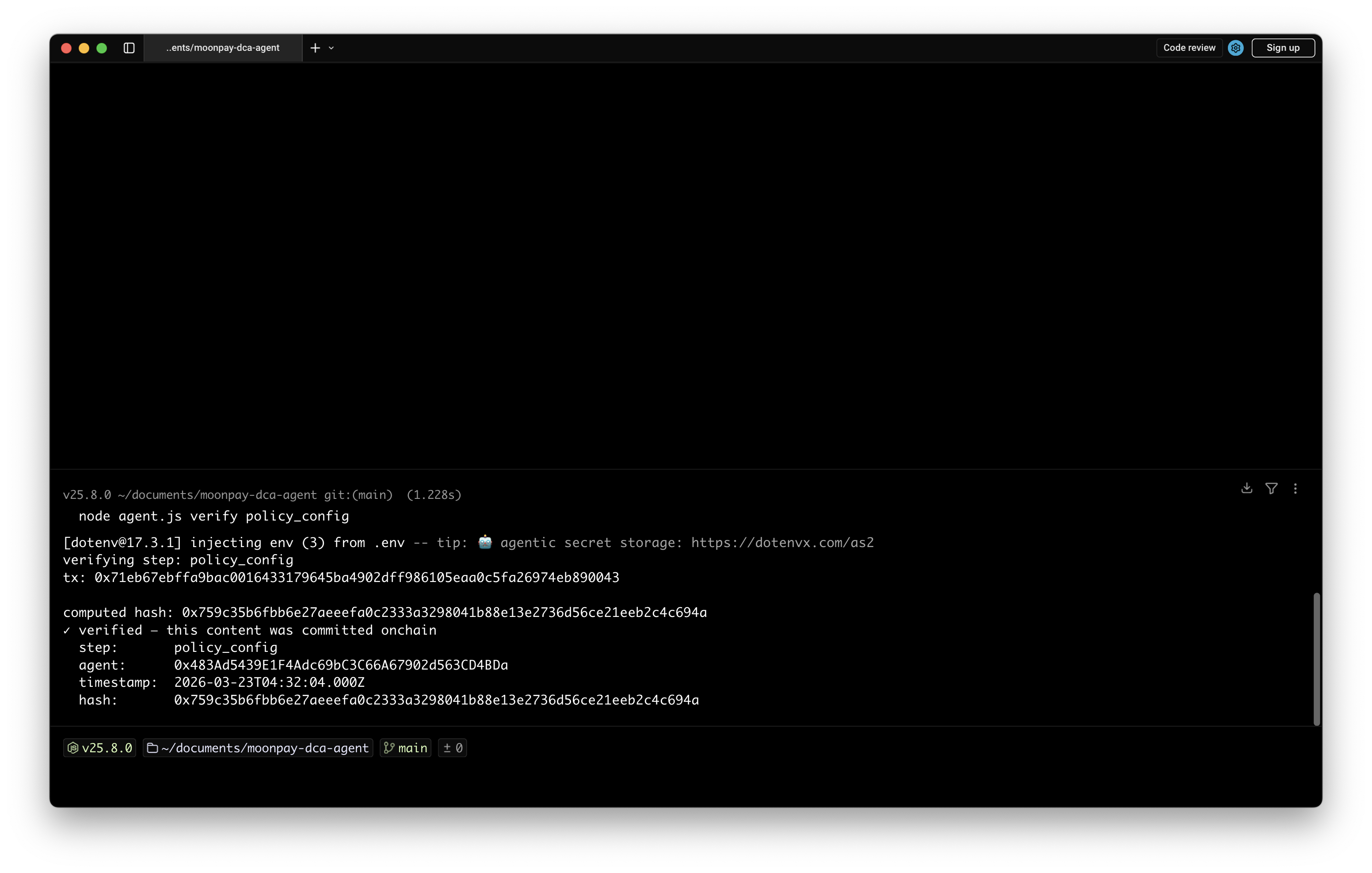 Proof of Agent screenshot 5