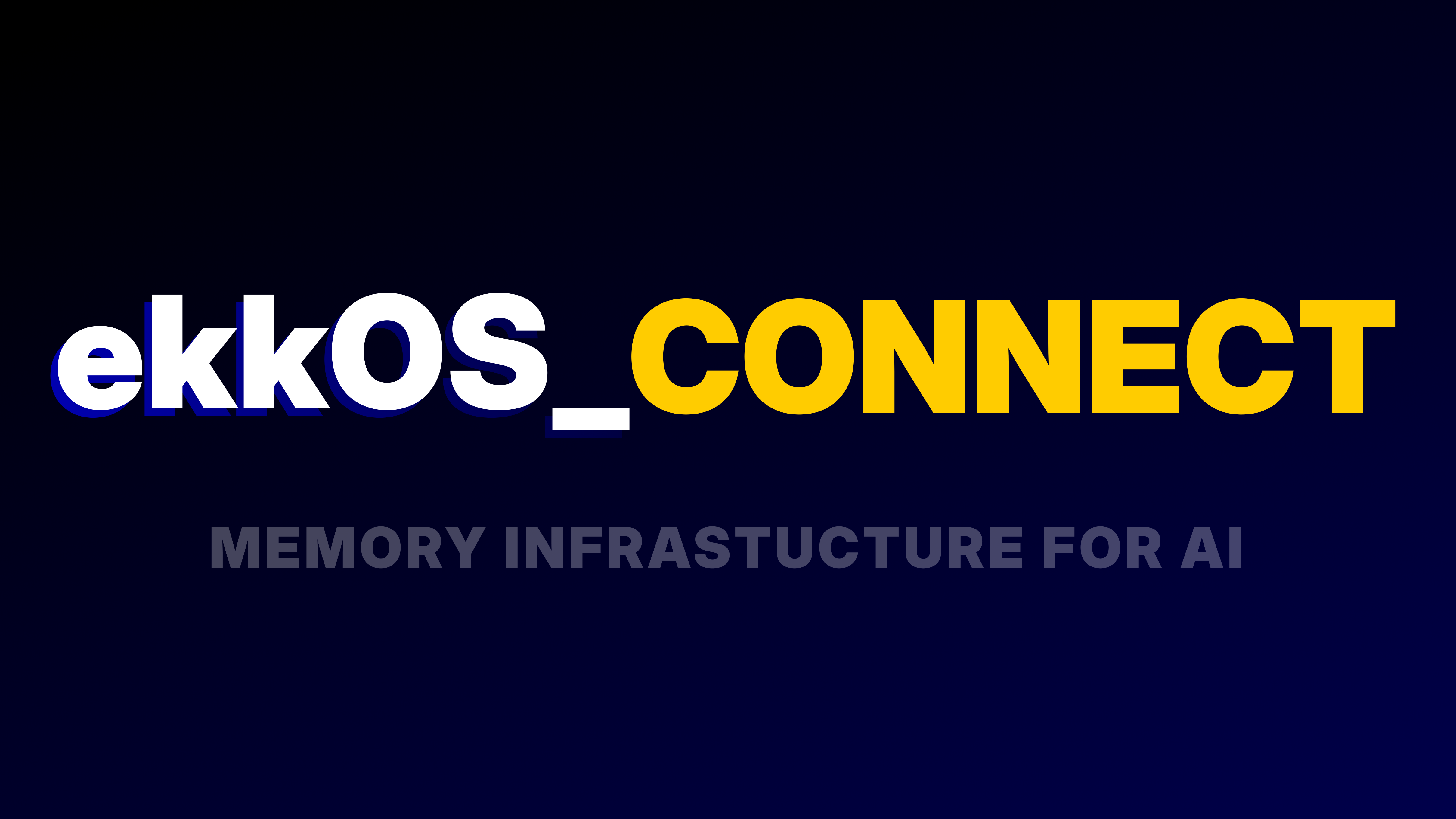 ekkOS_ Connect Banner