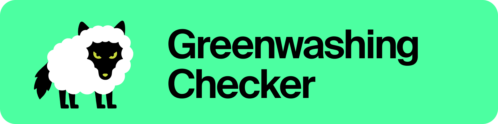 Greenwashing Checker