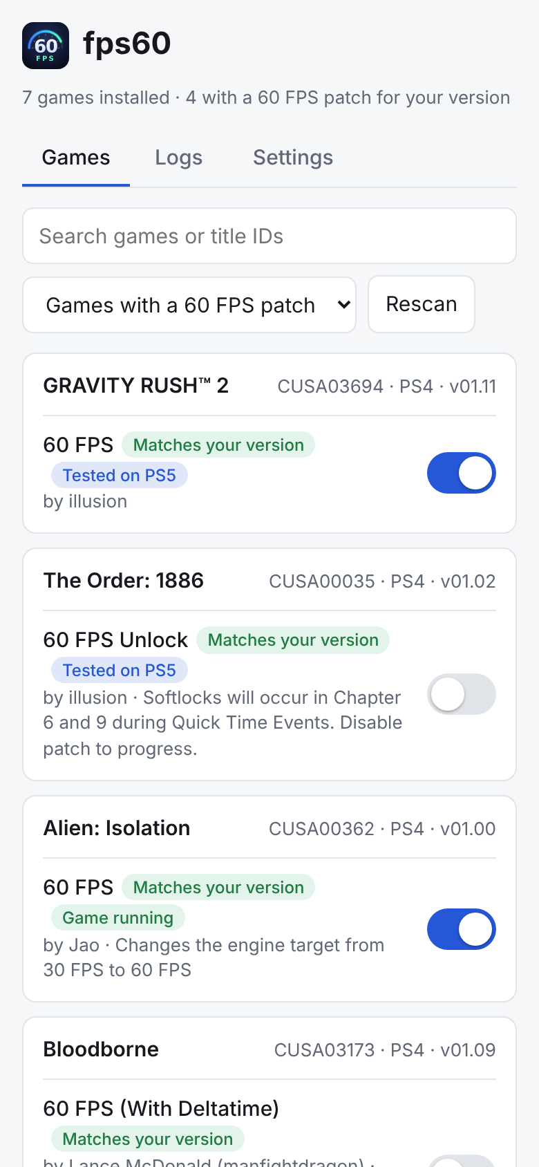 fps60 on a phone