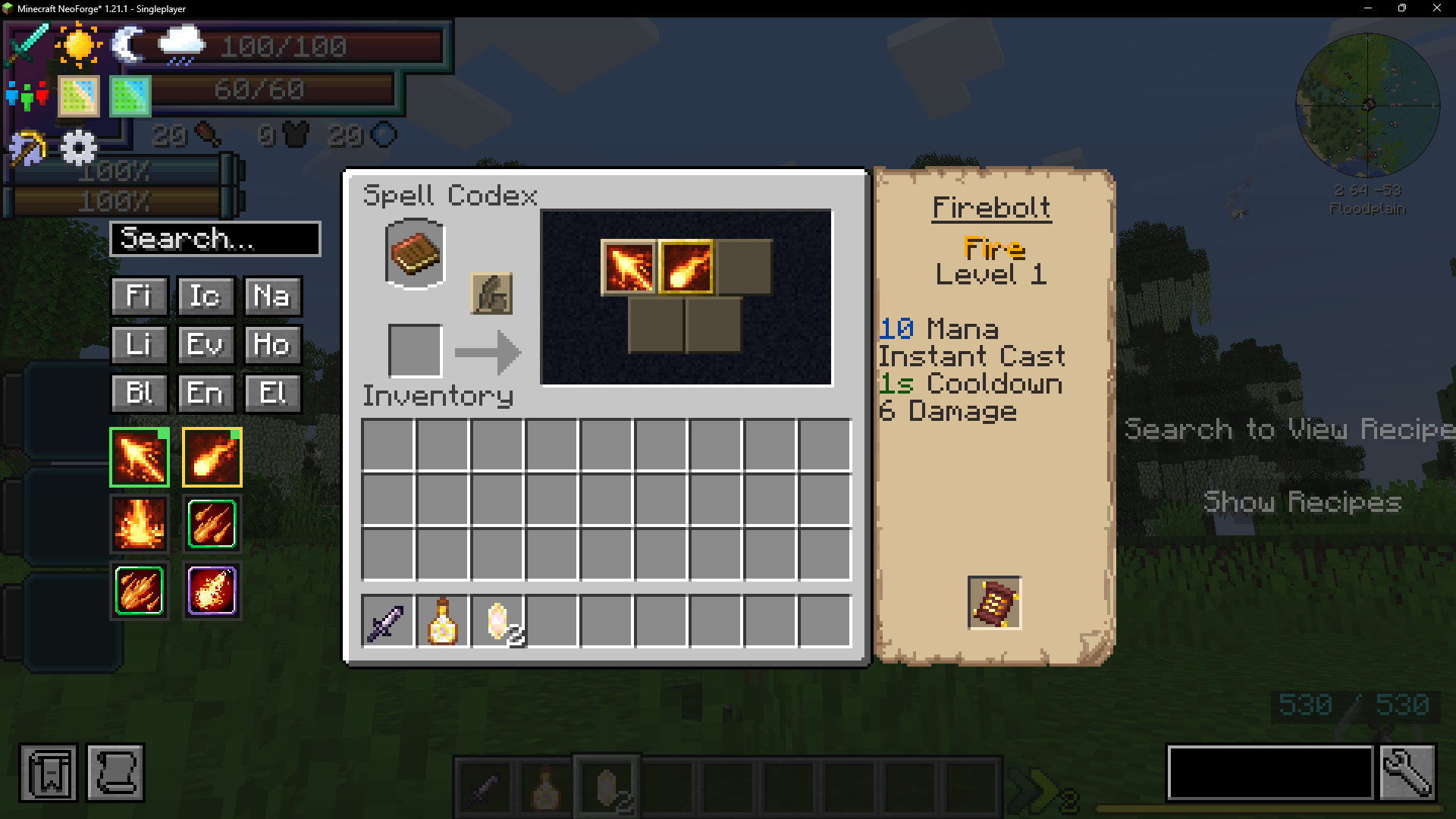 STAT Mod spell codex
