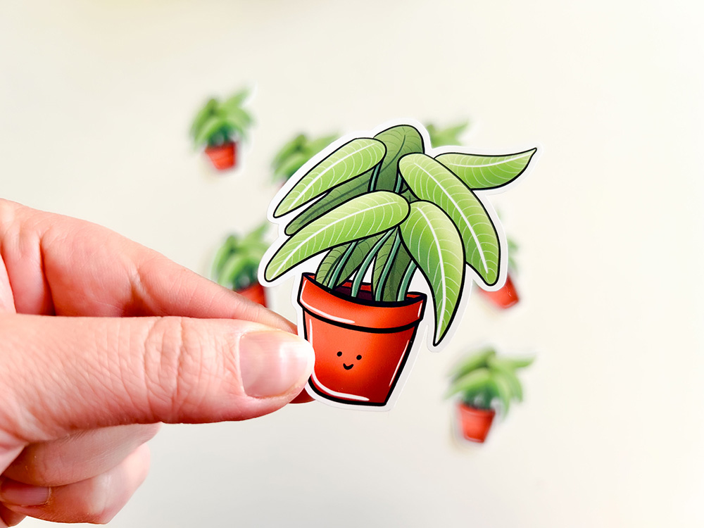 HappyPlant Sticker