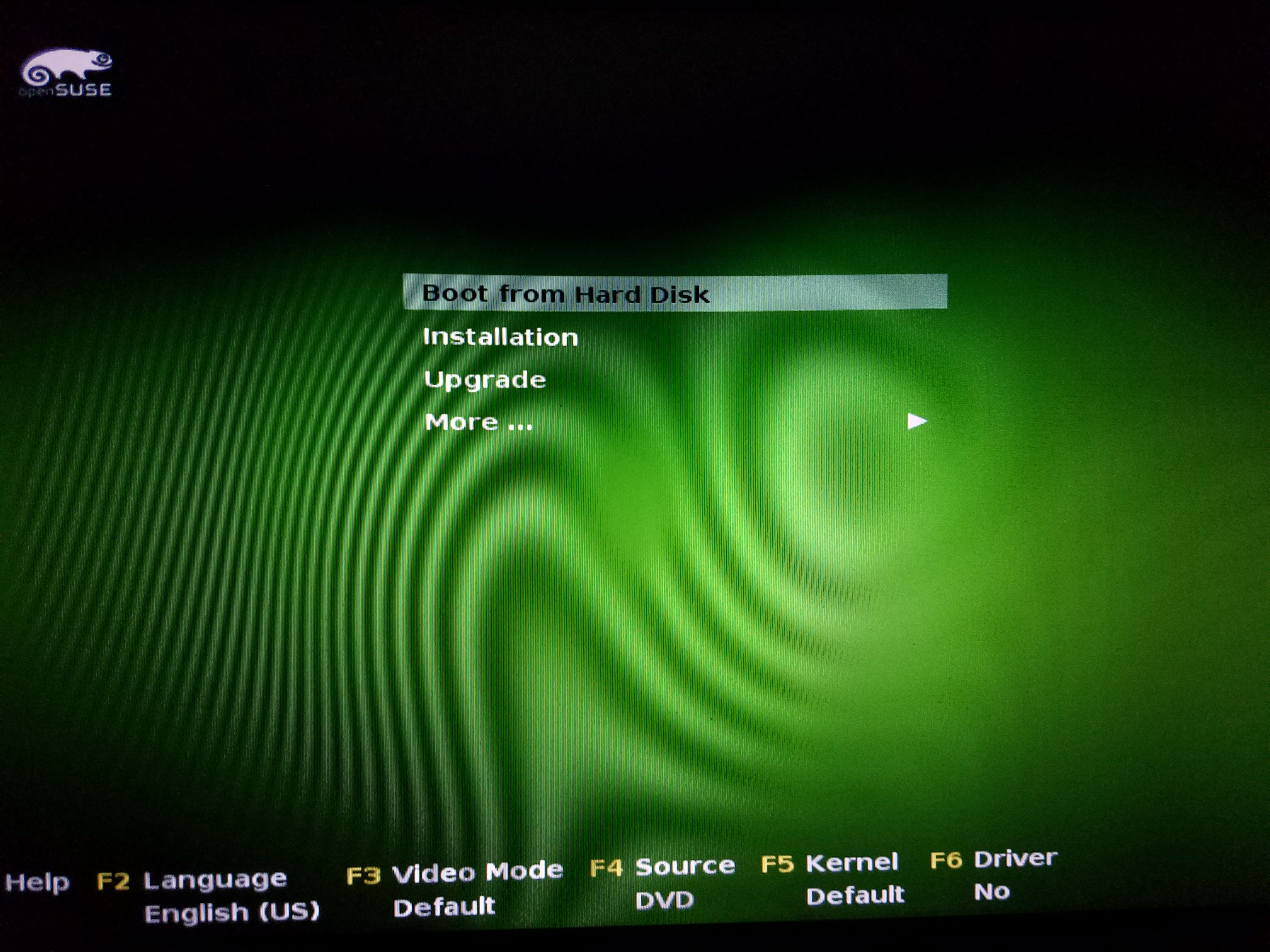 opensuse-booting