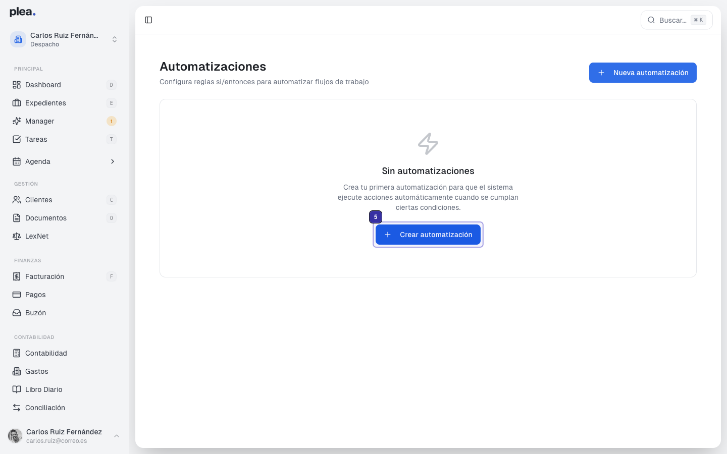 Guardar automatización