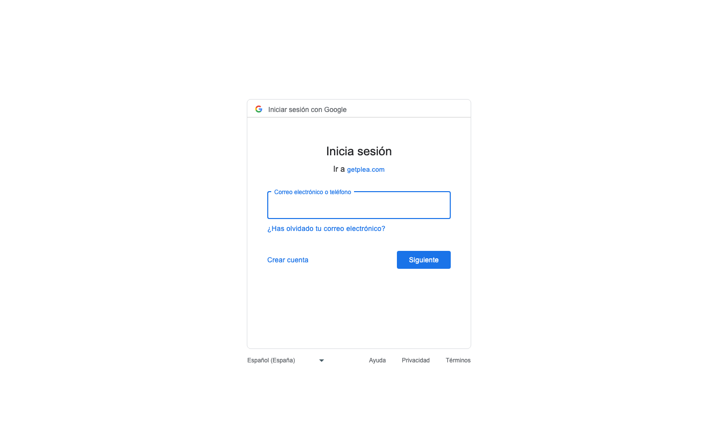 Añadir otra cuenta de Google