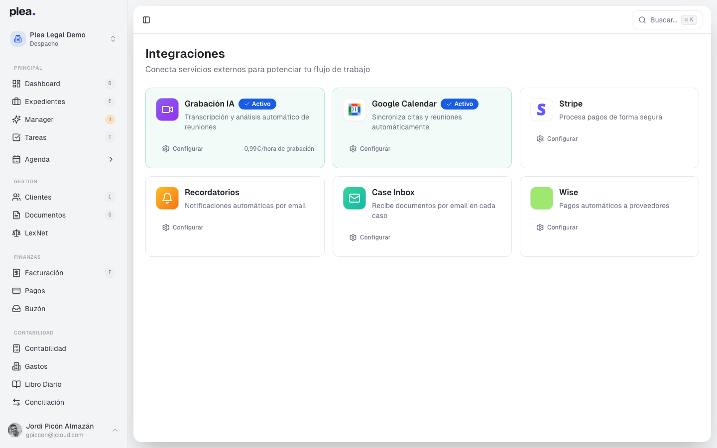 Ver más integraciones