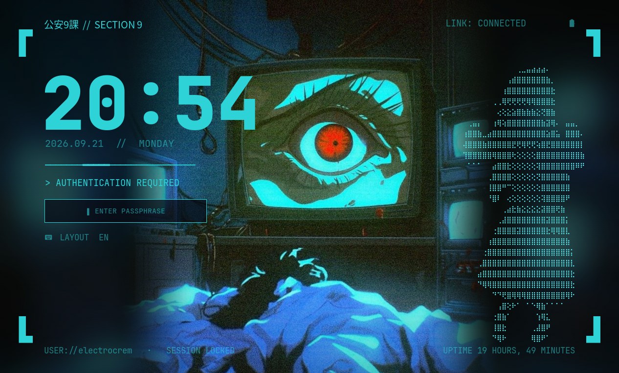 Lock screen
