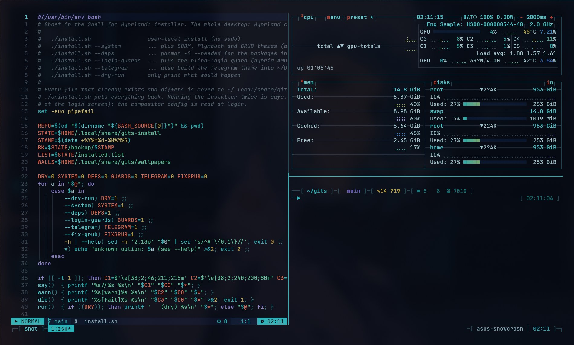 tmux