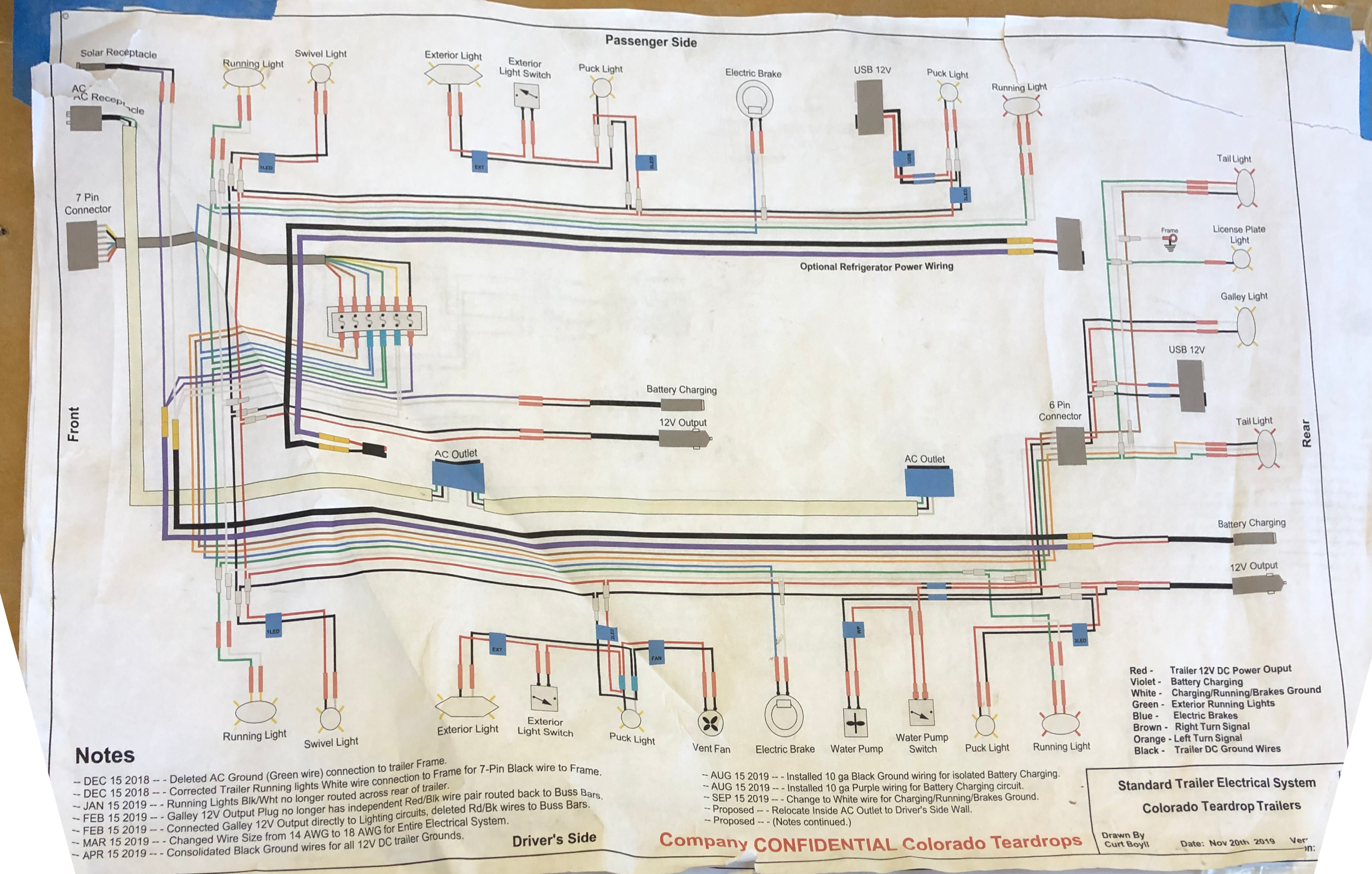 Colorado Teardrops Wiring Diagram