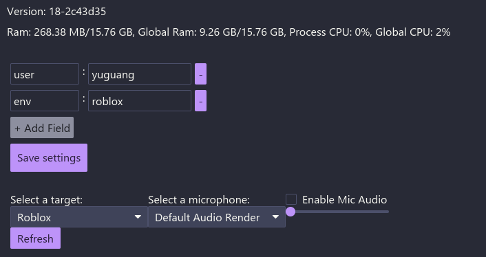 UI Screenshot